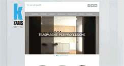 Desktop Screenshot of karis-srl.com