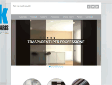 Tablet Screenshot of karis-srl.com